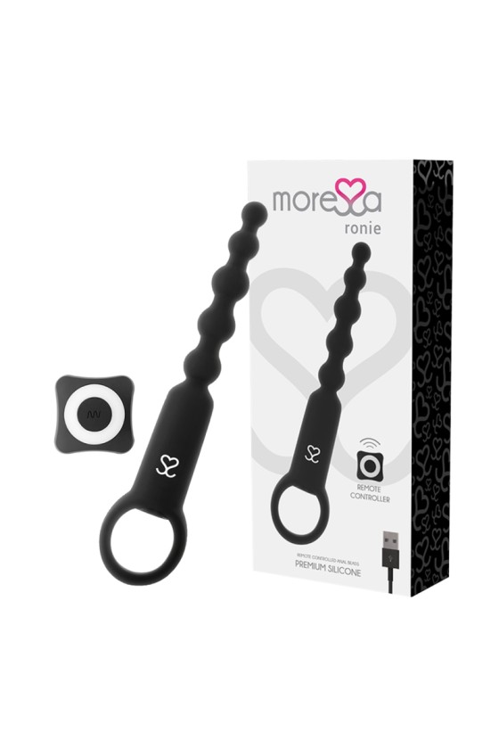 MORESSA - RONIE CONTROL REMOTO PLACER ANAL NEGRO