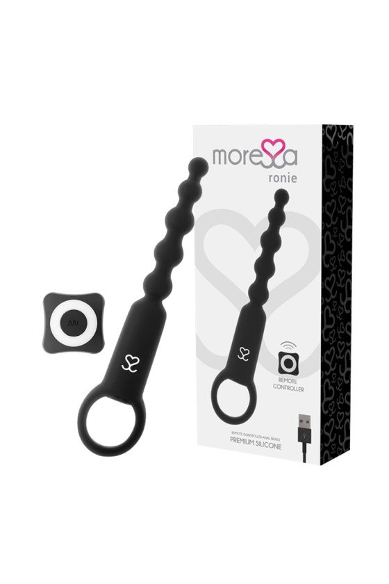 MORESSA - RONIE CONTROLE REMOTO PRETO PRAZER ANAL