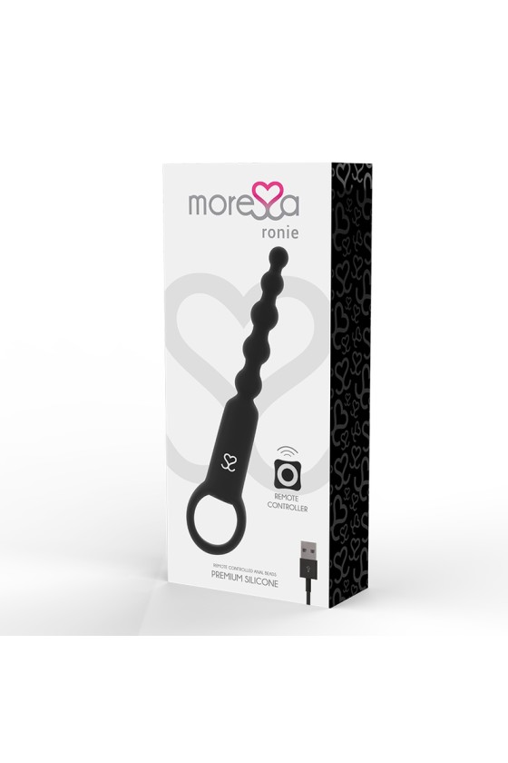 MORESSA - RONIE CONTROL REMOTO PLACER ANAL NEGRO