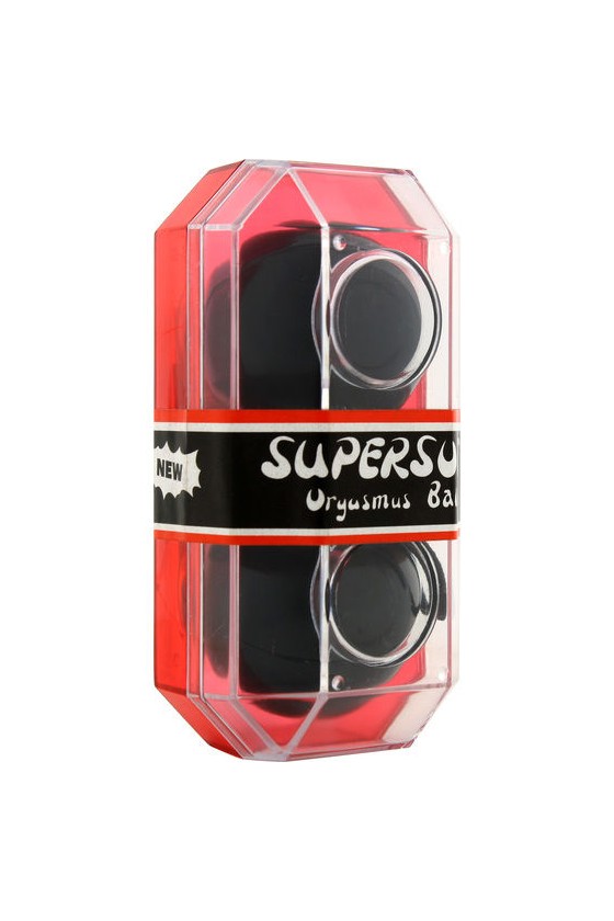 SEVEN CREATIONS - SUPERSOFT ORGASMIC BALLS SCHWARZ