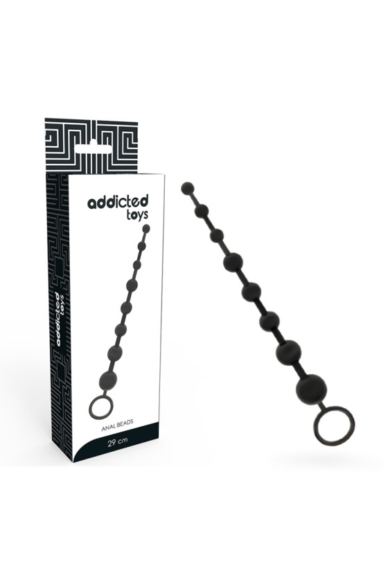 ADDICTED TOYS - ANAL BEADS 29 CM BLACK