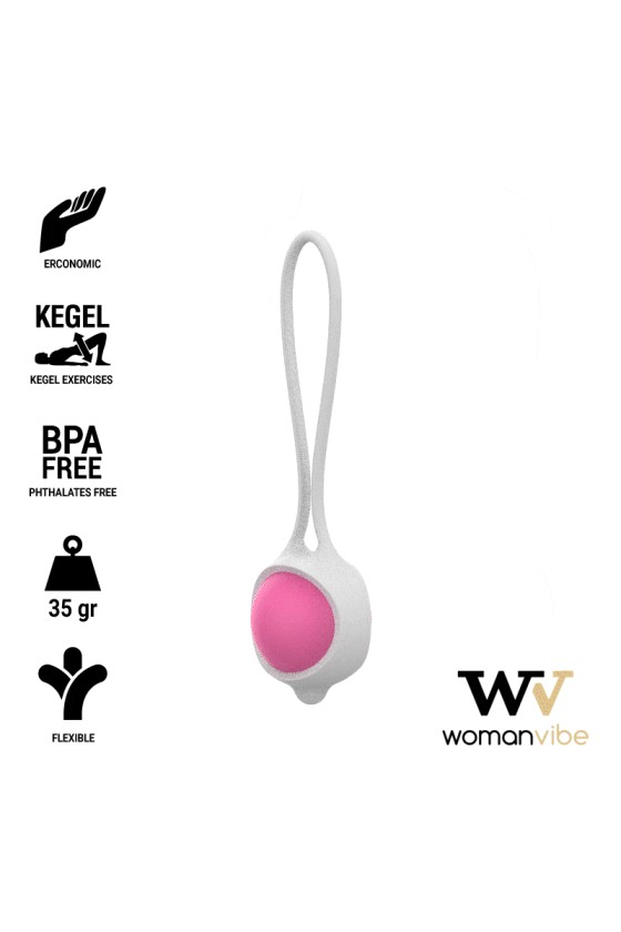 WOMANVIBE - KEISY I BALL GEISHA SILICONE - ROSA