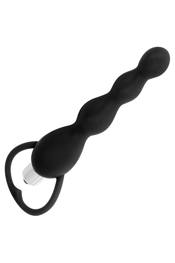 OHMAMA - ANAL STIMULATOR WITH BLACK VIBRATION