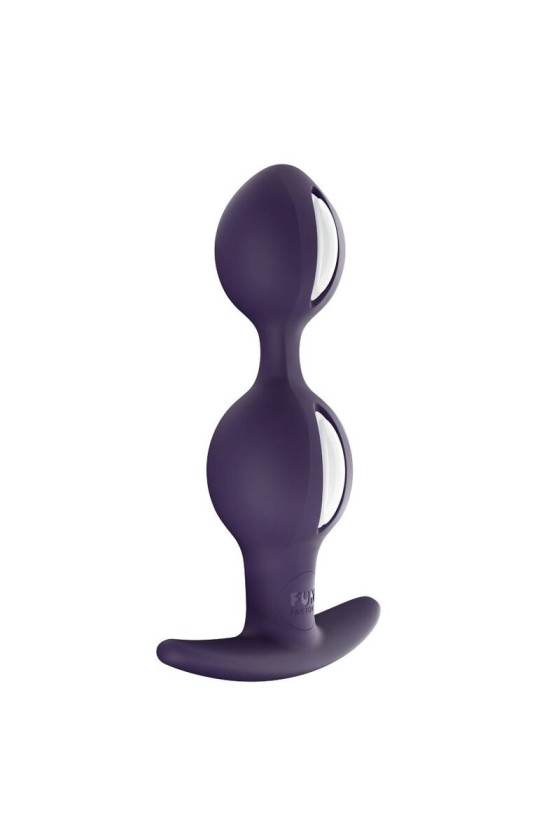 FUN FACTORY - B BALLES DUO BLANC/VIOLET FONC?