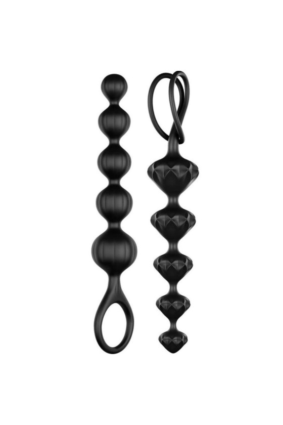 SATISFYER - LOVE BEADS SCHWARZ