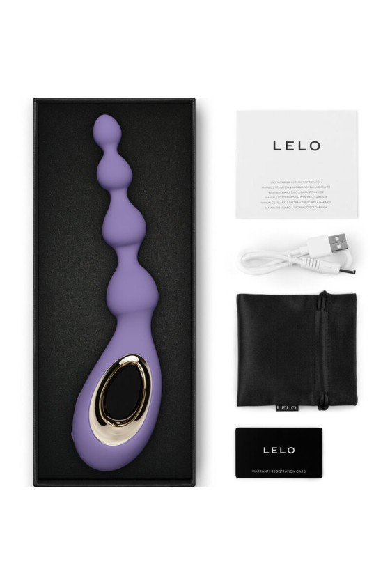 LELO - SORAYA BEADS MASSAGGIATORE ANALE VIOLA