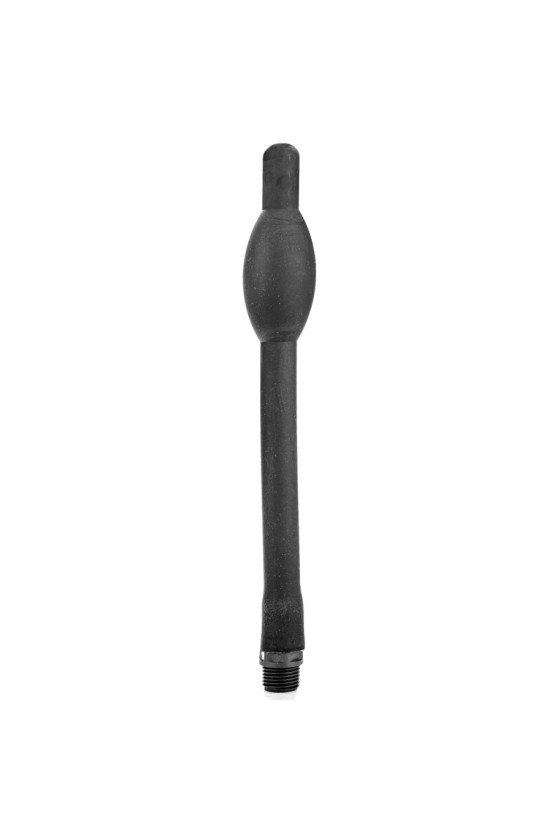 ALL BLACK - DUCHE ANAL DOBRÁVEL SILICONE 27 CM