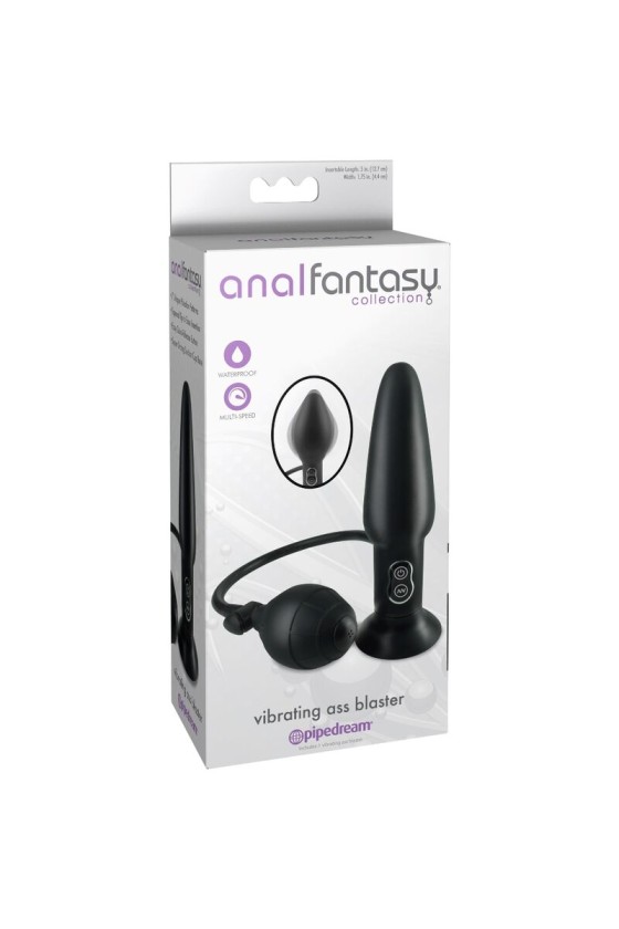 ANAL FANTASY - PLUG VIBRADOR INFLÁVEL