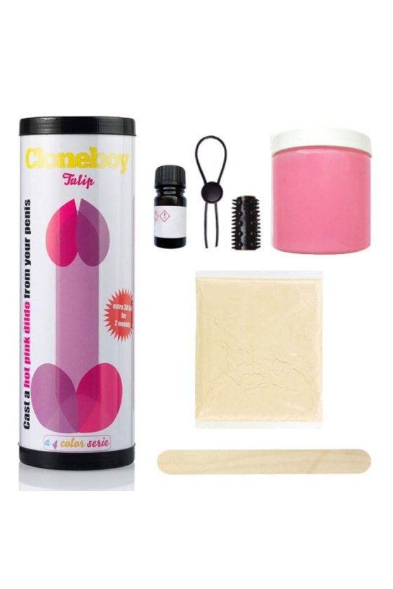 CLONEBOY - DILDO TULIP INTENSE PINK