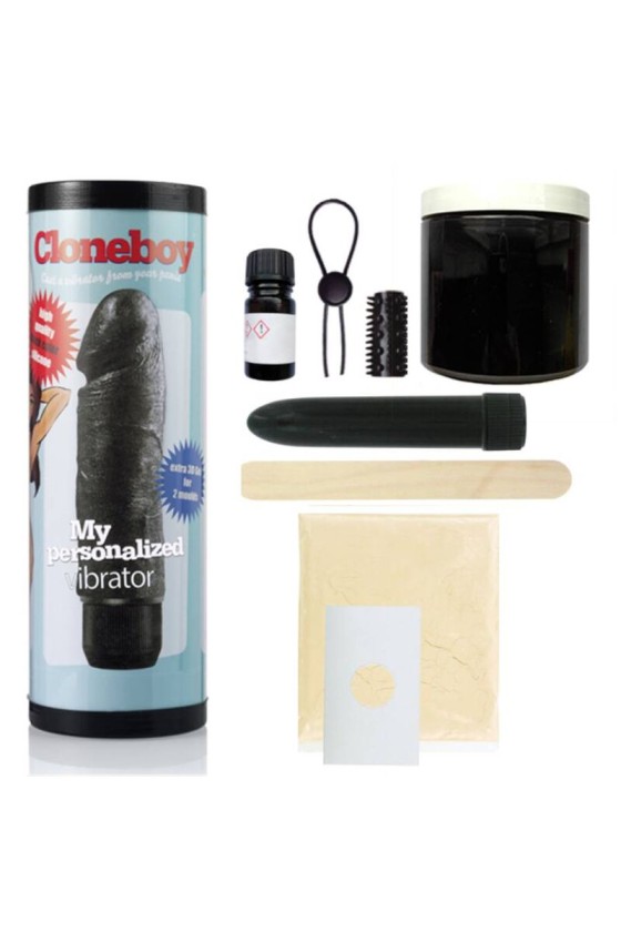 CLONEBOY - KIT PENIS CLONER WITH VIBRATION BLACK