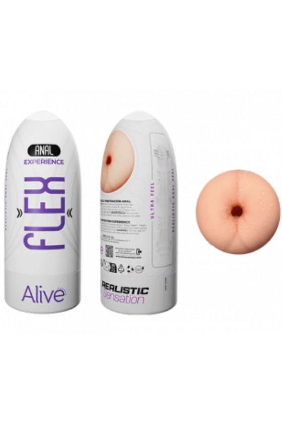 ALIVE - MASTURBATEUR ANAL FLEX MÂLE TAILLE M