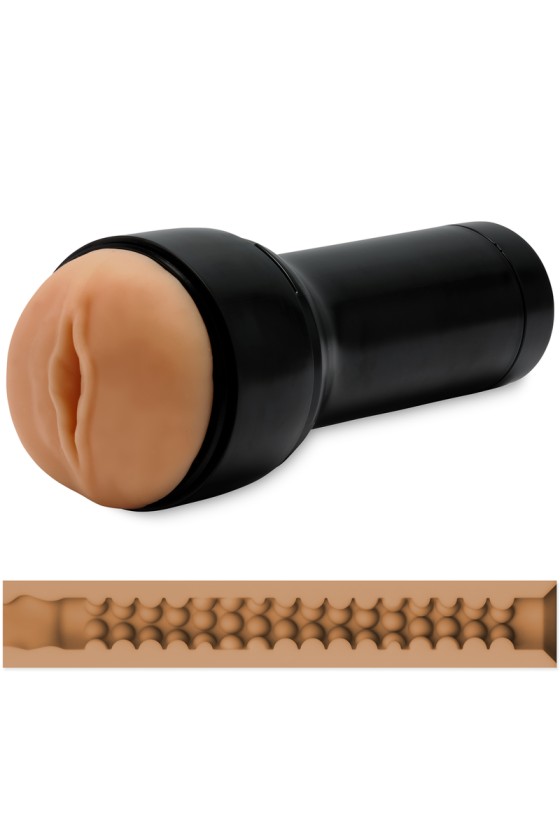 KIIROO - FEEL STROKER MASTURBATOR STIMULATOR - LIGHT BROWN