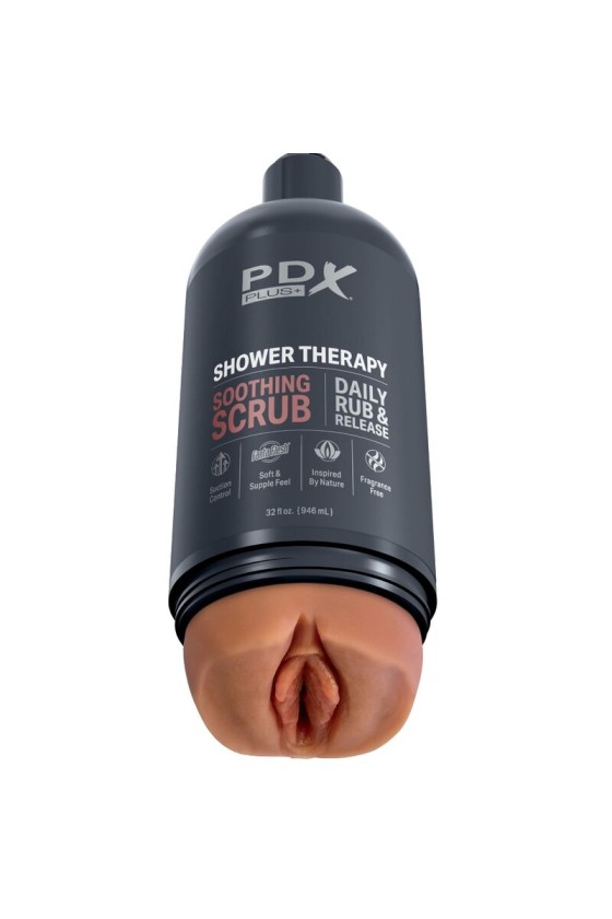 PDX PLUS - STROKER MASTURBATOR DISKRETES FLASCHENDESIGN BERUHIGENDES PEELING-SÜSSIGKEITEN-SHAMPOO