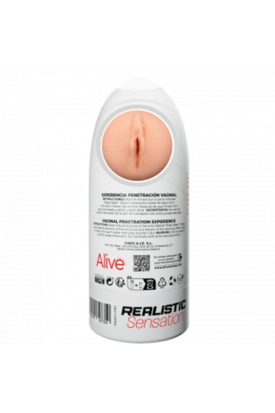 ALIVE - MASTURBADOR MASCHIO FLEX TAGLIA VAGINALE M