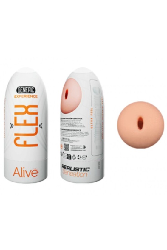 ALIVE - FLEX MASTURBADOR MASCULINO GENÉRICO TALLA M