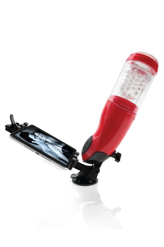 EXTREME TOYZ - PDX MEGA BATOR USB MALE MASTURBATOR MOUTH RED