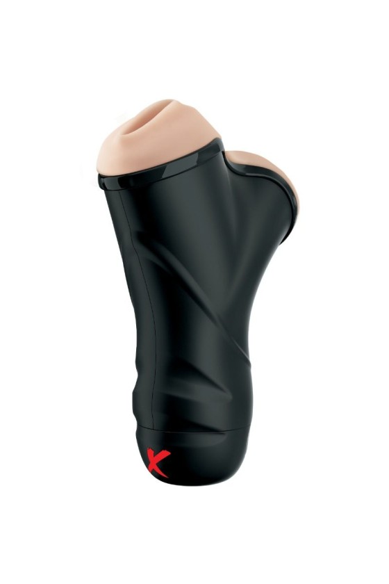 PDX ELITE - GOLPEADOR VIBRADOR DE DOBLE PENETRACIÓN