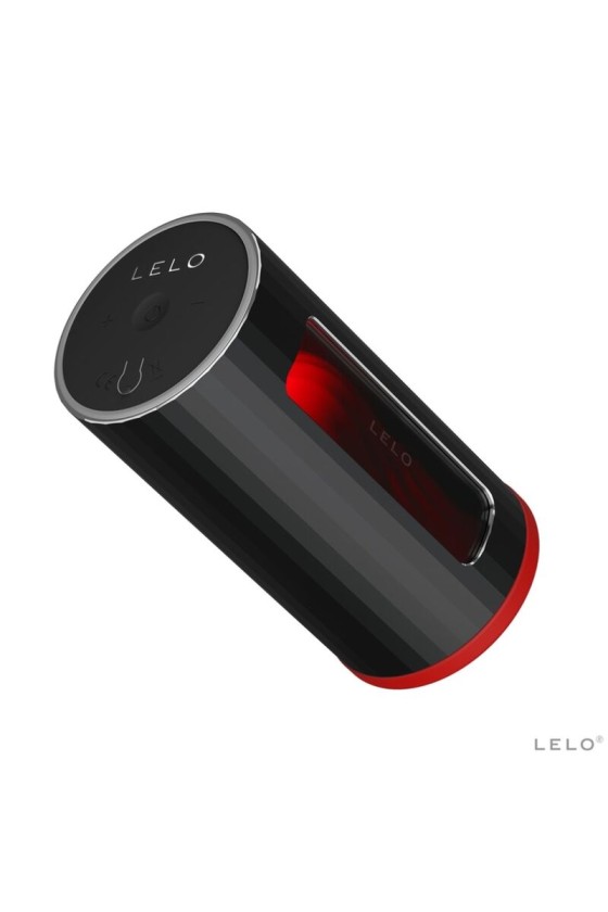 LELO - MASTURBADOR F1S V2 CON TECNOLOGÍA SDK ROJO - NEGRO