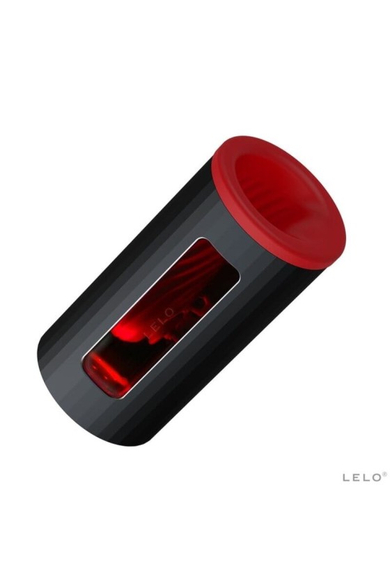 LELO - MASTURBADOR F1S V2 CON TECNOLOGÍA SDK ROJO - NEGRO