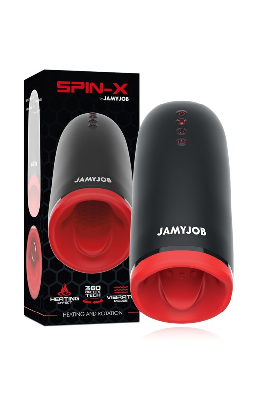 JAMYJOB - SPIN-X HEIZ- UND ROTATIONS-MASTURBATOR