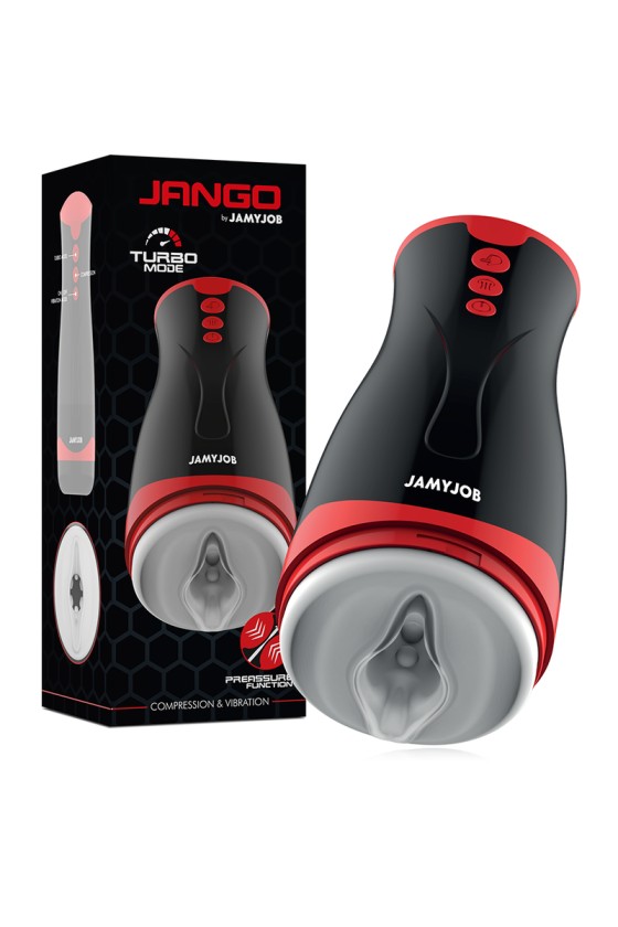 JAMYJOB - MASTURBATEUR  COMPRESSION ET VIBRATION JANGO