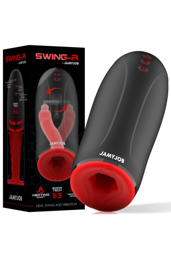 JAMYJOB - SWING-R 加热效果、摇摆技术和振动自慰器