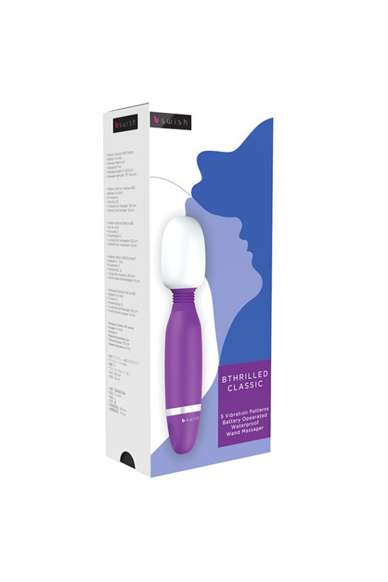 B SWISH - BTHRILLED CLASSIC LILAC MASSAGER