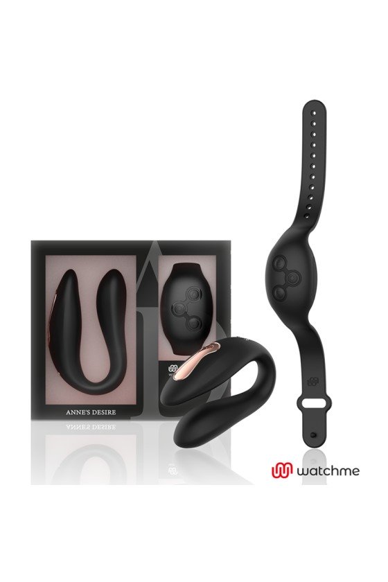 ANNE'S DESIRE - DUAL PLEASURE TECNOLOG A WATCHME BLACK