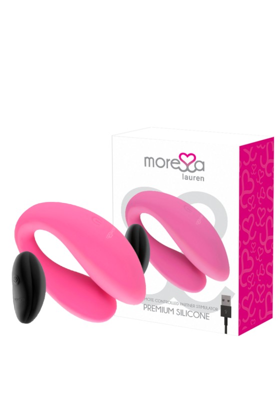 MORESSA - STIMULATEUR  TÉLÉCOMMANDE LAUREN POUR COUPLES