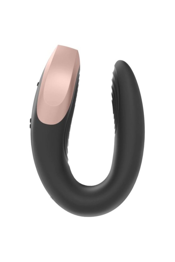 SATISFYER - VIBRATORE DOUBLE LOVE PARTNER DI LUSSO NERO