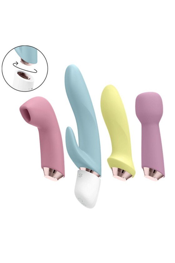 SATISFYER - MARVELOUS FOUR SET VIBRATORE E IMPULSO