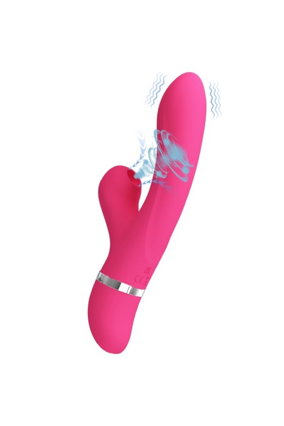 PRETTY LOVE - VIBRATEUR ET VENTOUSE WILLOW RABBIT