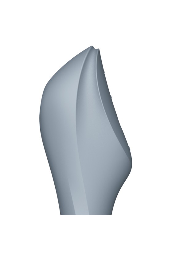 SATISFYER - CURVY TRINITY 3 AIR PULSE VIBRATOR GREY