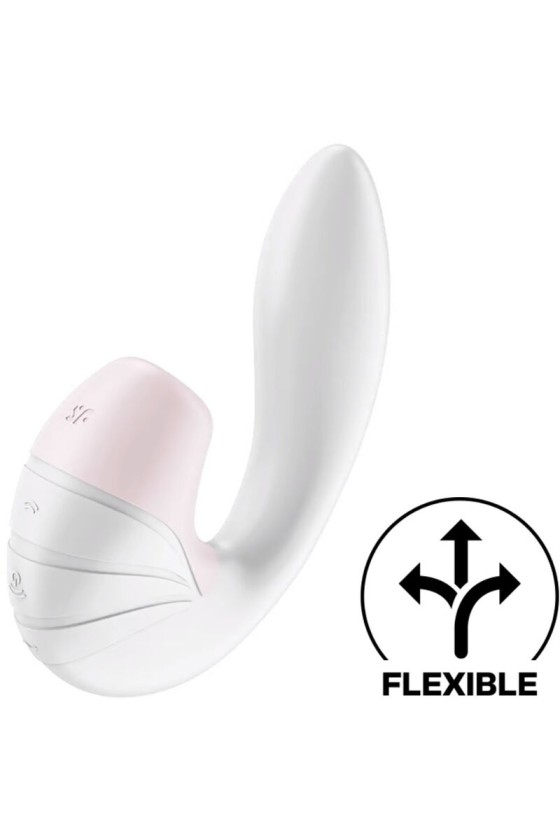 SATISFYER SUNRAY STIMULATEUR  VIBRATION - BLANC