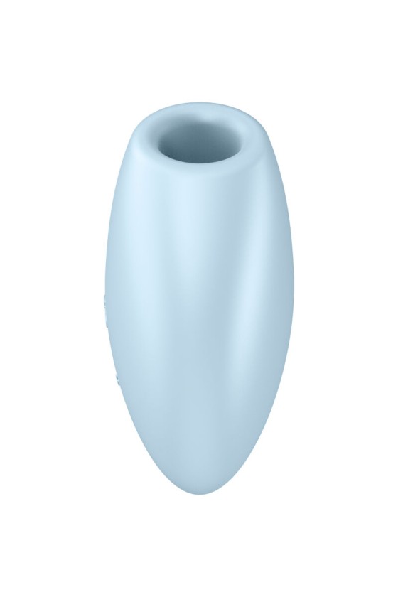 SATISFYER CUTIE HEART AIR PULSE STIMULATOR  VIBRATOR - BLUE