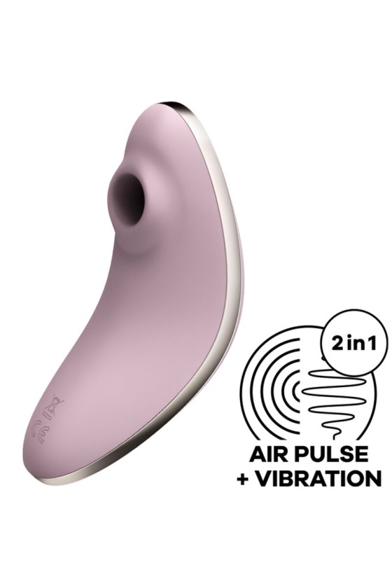 SATISFYER - VULVA LOVER 1 AIR PULSE STIMULATOR VIBRADOR VIOLET