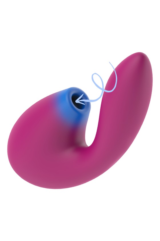 COVERME - ASPIRATION CLITORALE ET VIBRATEUR PUISSANT RUSH G-SPOT