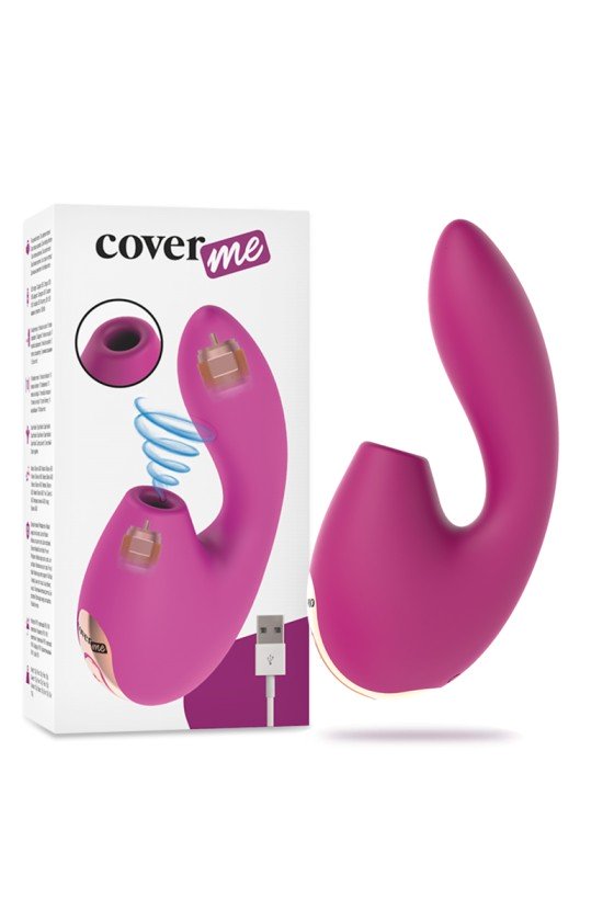 COVERME - KLITORASAUGUNG  LEISTUNGSSTARKER G-SPOT-RUSH-VIBRATOR