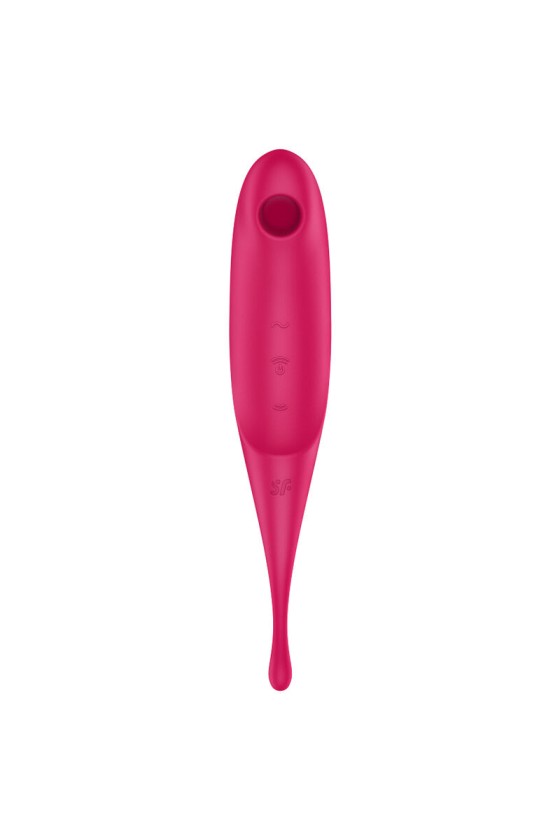 SATISFYER - TWIRLING PRO AIR PULSE STIMULATOR  VIBRATOR ROT