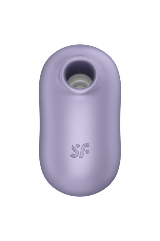 SATISFYER - STIMULATEUR ET VIBRATEUR DOUBLE AIR PULSE PRO TO GO 2 VIOLET