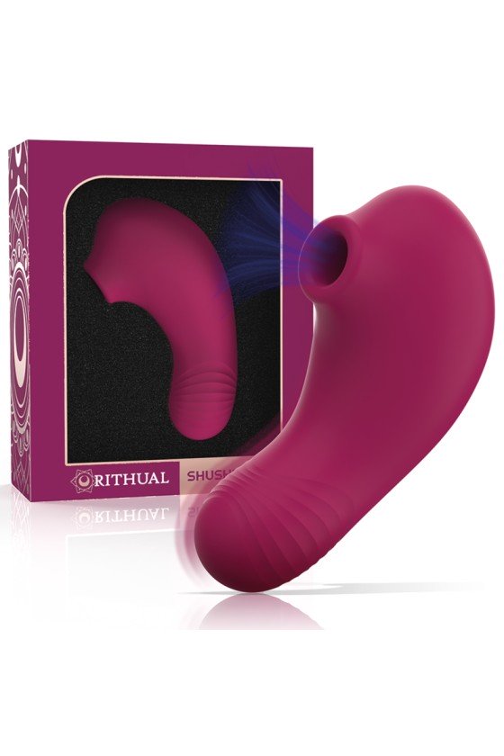 RITHUAL - ESTIMULADOR DE CLITORIS DE BOLSILLO SHUSHU PRO 2 POTENTES MOTORES ORQUÍDEA