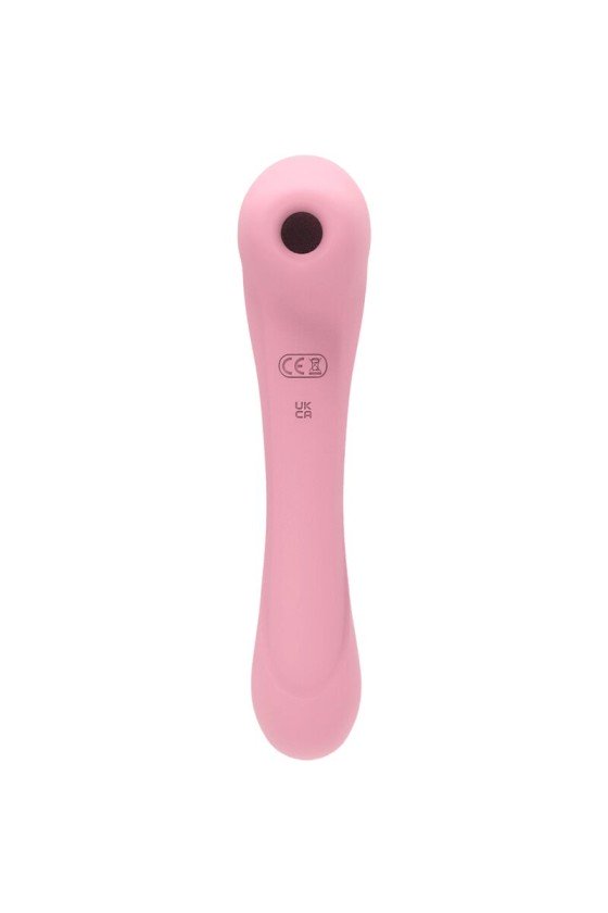 FEMINTIMATE - MASSAGER DAISY SUCÇÃO E VIBRADOR ROSA