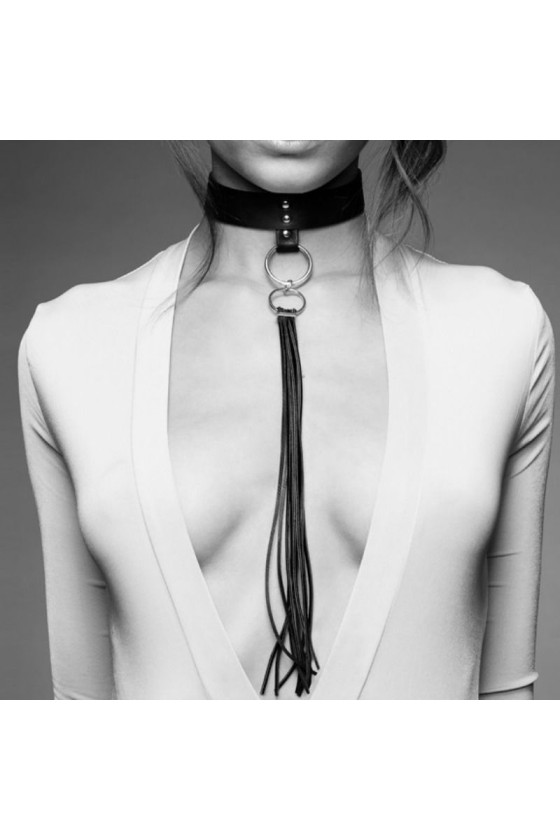 MAZE - CHOKER POMPON NOIR