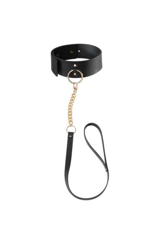 BIJOUX - COLLAR INDISCRETS MAZE NEGRO CON CORREA