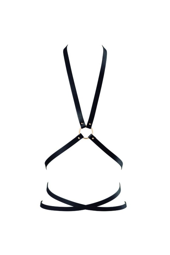 BIJOUX INDISCRETS MAZE MULTI-WAY HARNESS BLACK