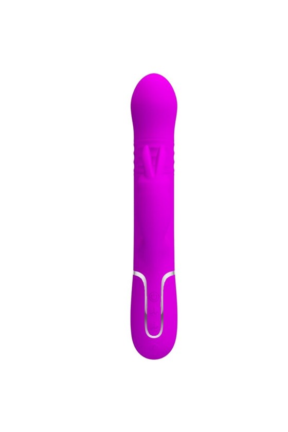 PRETTY LOVE - COALE RABBIT VIBRATOR PEARLS VIOLET