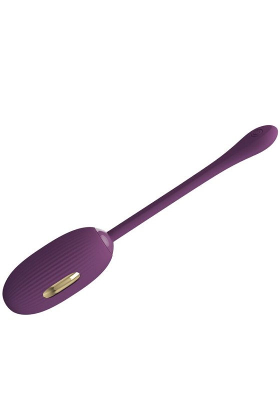 PRETTY LOVE - DOREEN PURPLE RECHARGEABLE VIBRATING EGG