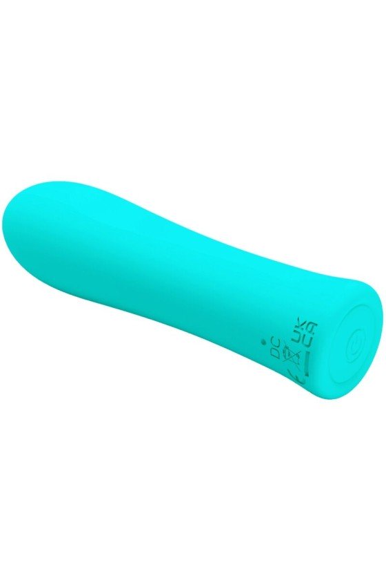 PRETTY LOVE - ALFREDA SUPER POWER VIBRATOR AQUA GREEN