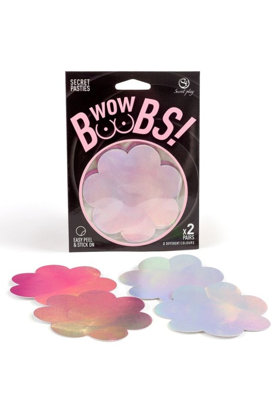 SECRET PLAY - WOW BOOBS! FLOWER NIPPLE COVERS