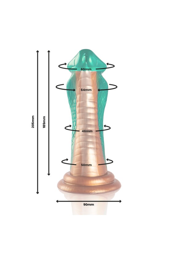 EPIC - DILDO PITÓN COBRA VERDE